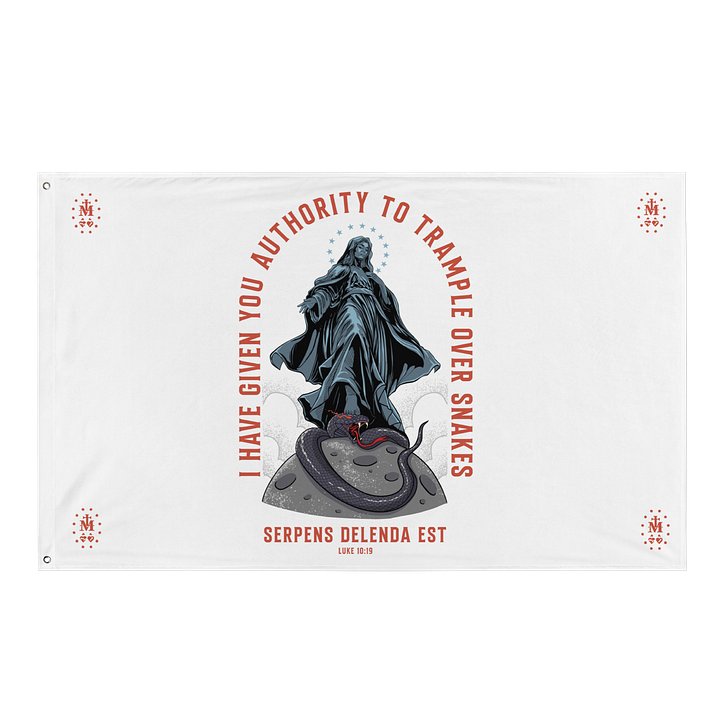 Queen of Heaven and Earth - Flag product image (1)