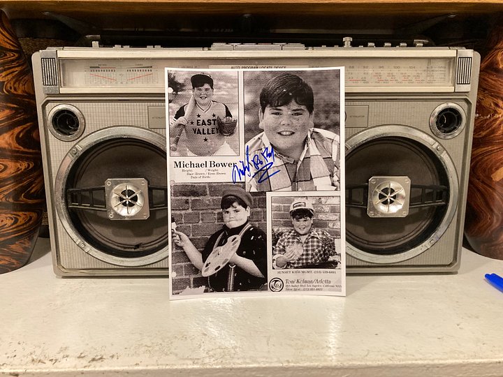 Autographed Michael Ray Bower Teenage & Young Adult Acting HeadShots product image (1)