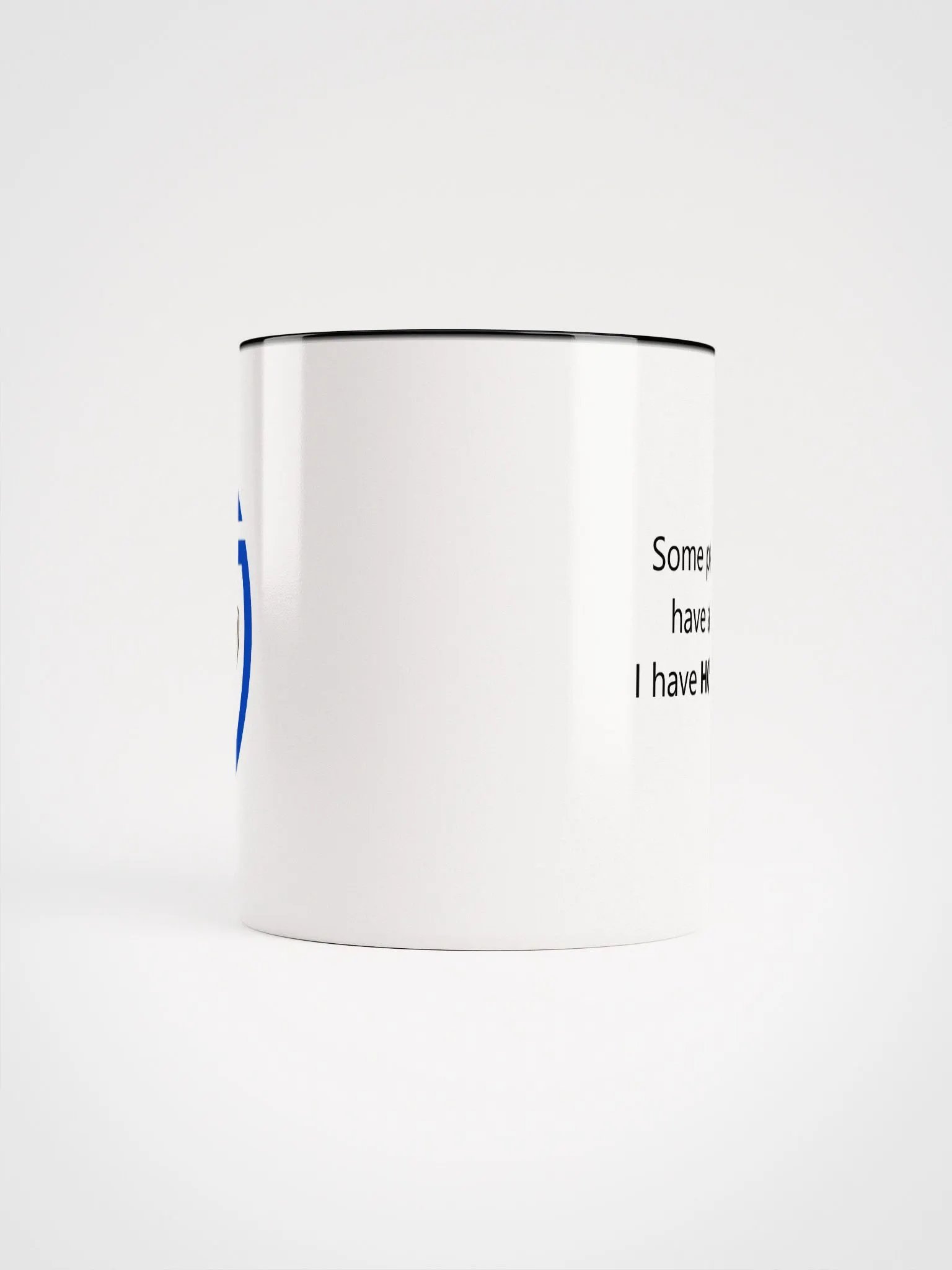 Blue hockey life mug product image (5)
