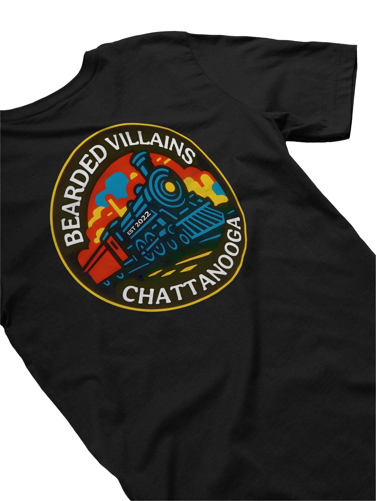 Chattanooga Bearded Villain logo T-Shirt product image (19)