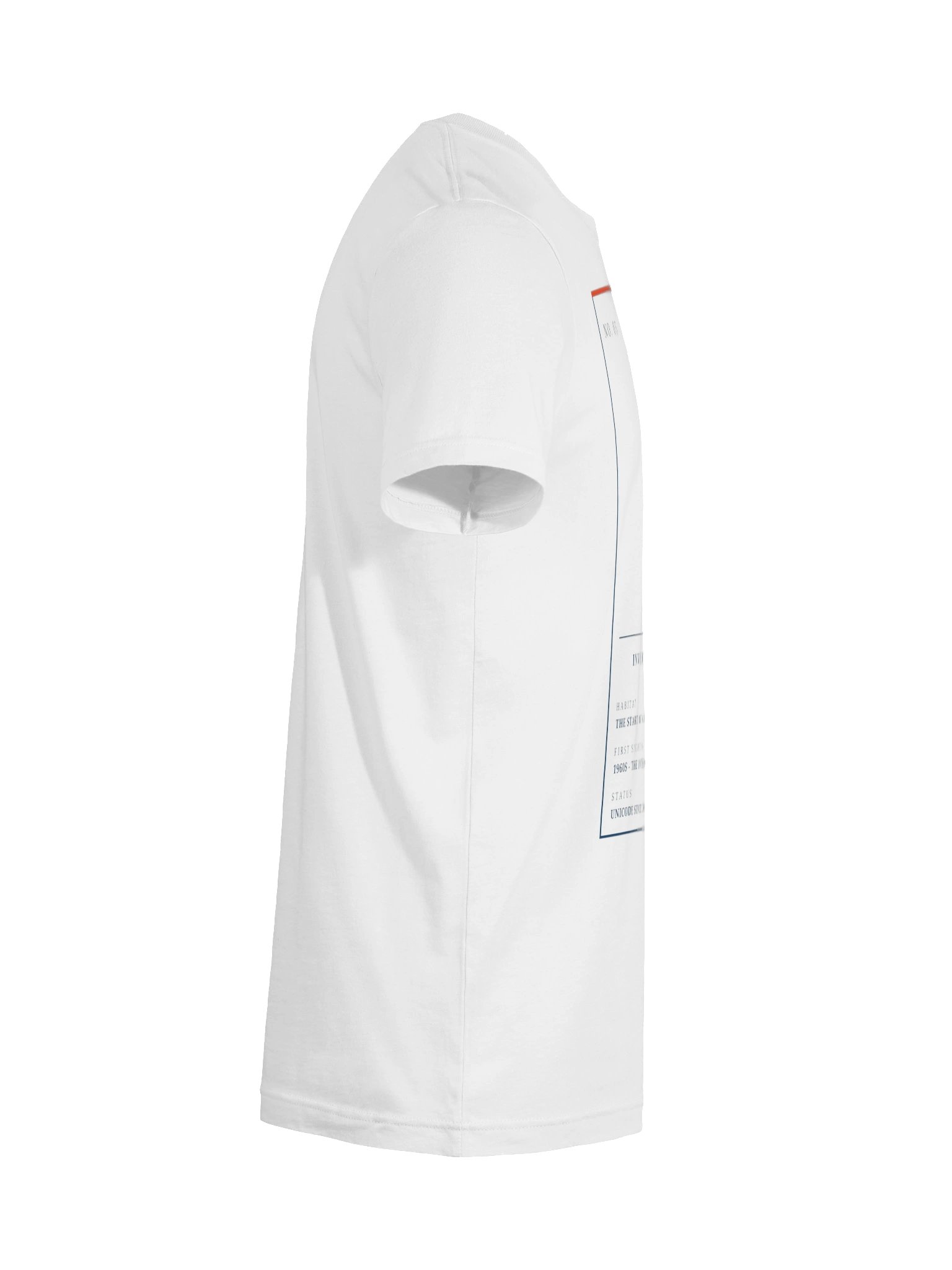 No. 05 Inverted Interrobang Tee (White) | Field Guide Specimen Series product image (10)