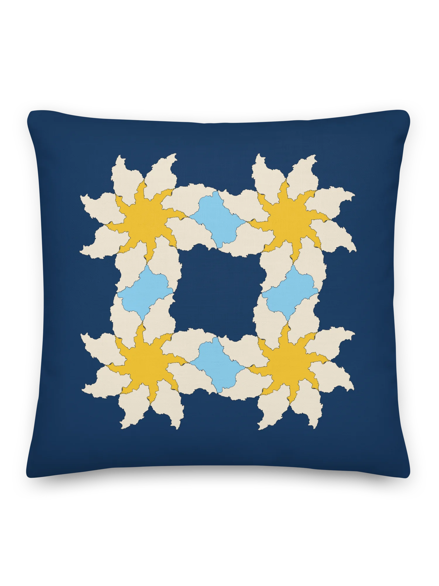 Where Iran Blooms Cushion Cover, Midnight product image (1)