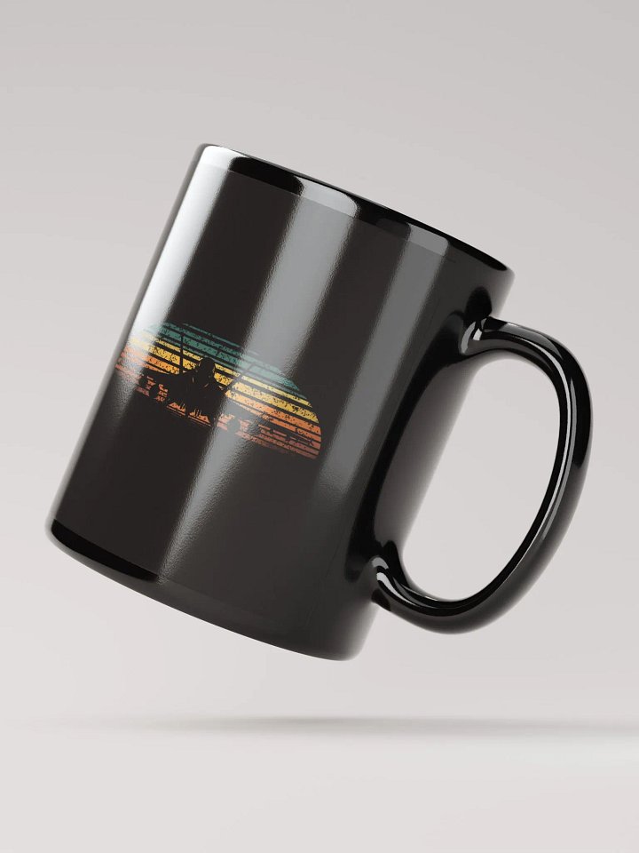 Afterburner Sunset – Fighter Jet Coffee Mug product image (3)