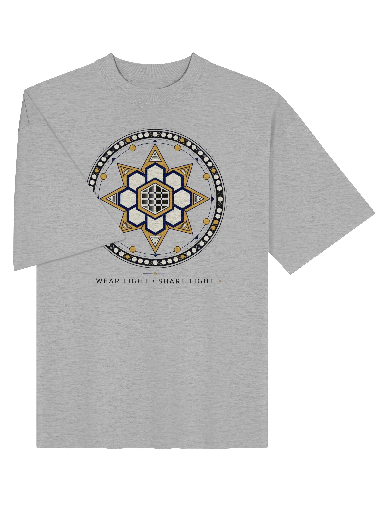 Wear Light Geometric Unisex Tee product image (3)