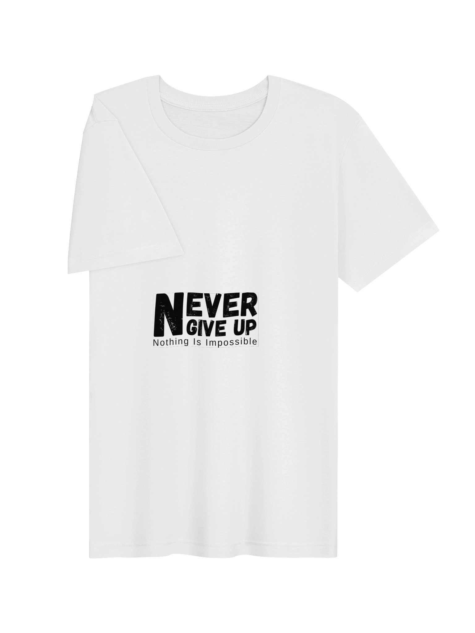Never Give Up T-Shirt – Motivational Inspirational Graphic Tee for Men & Women product image (8)