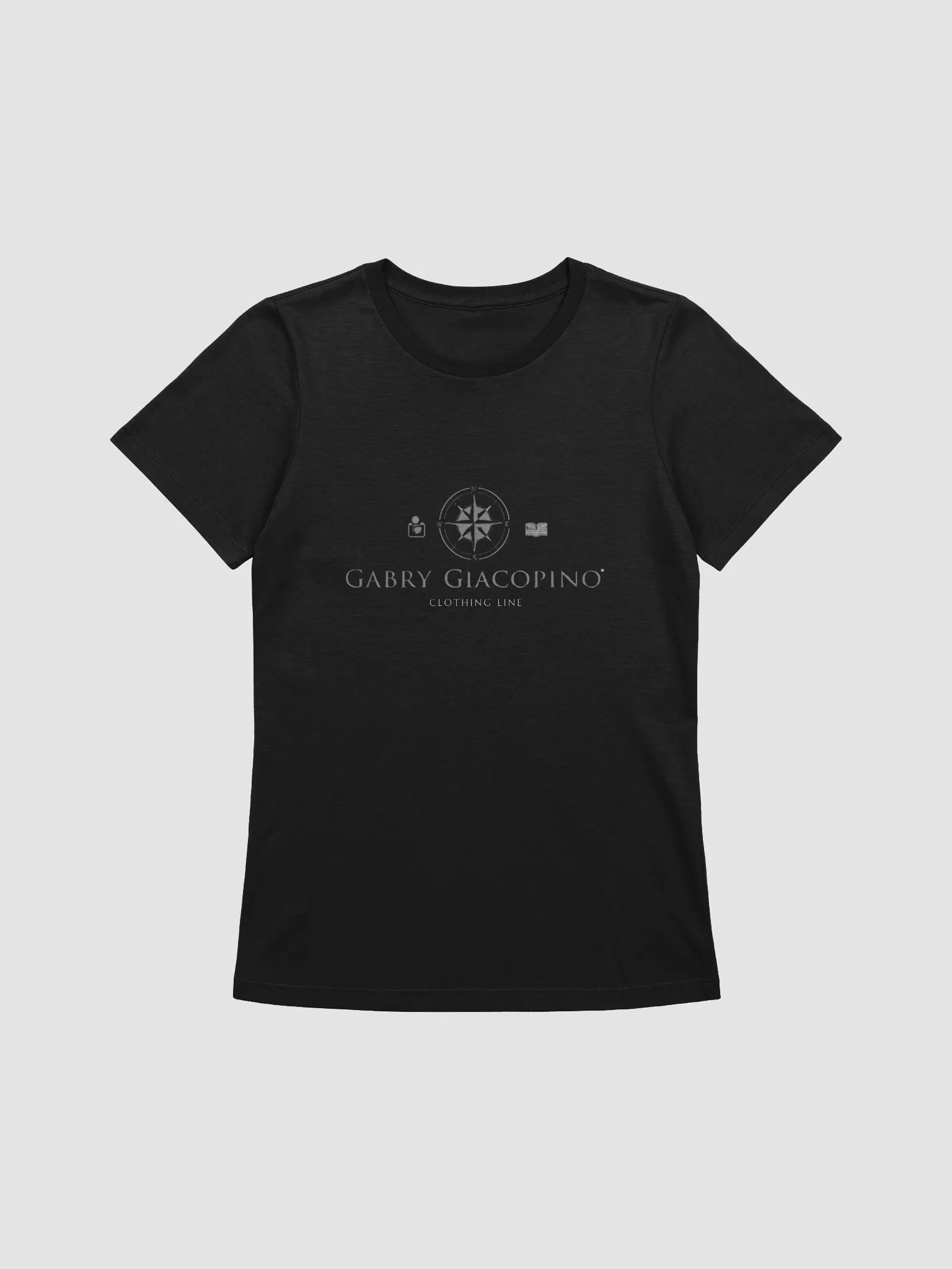 T-Shirt da Donna con Logo Centrale – Gabry Giacopino Clothing Line product image (1)