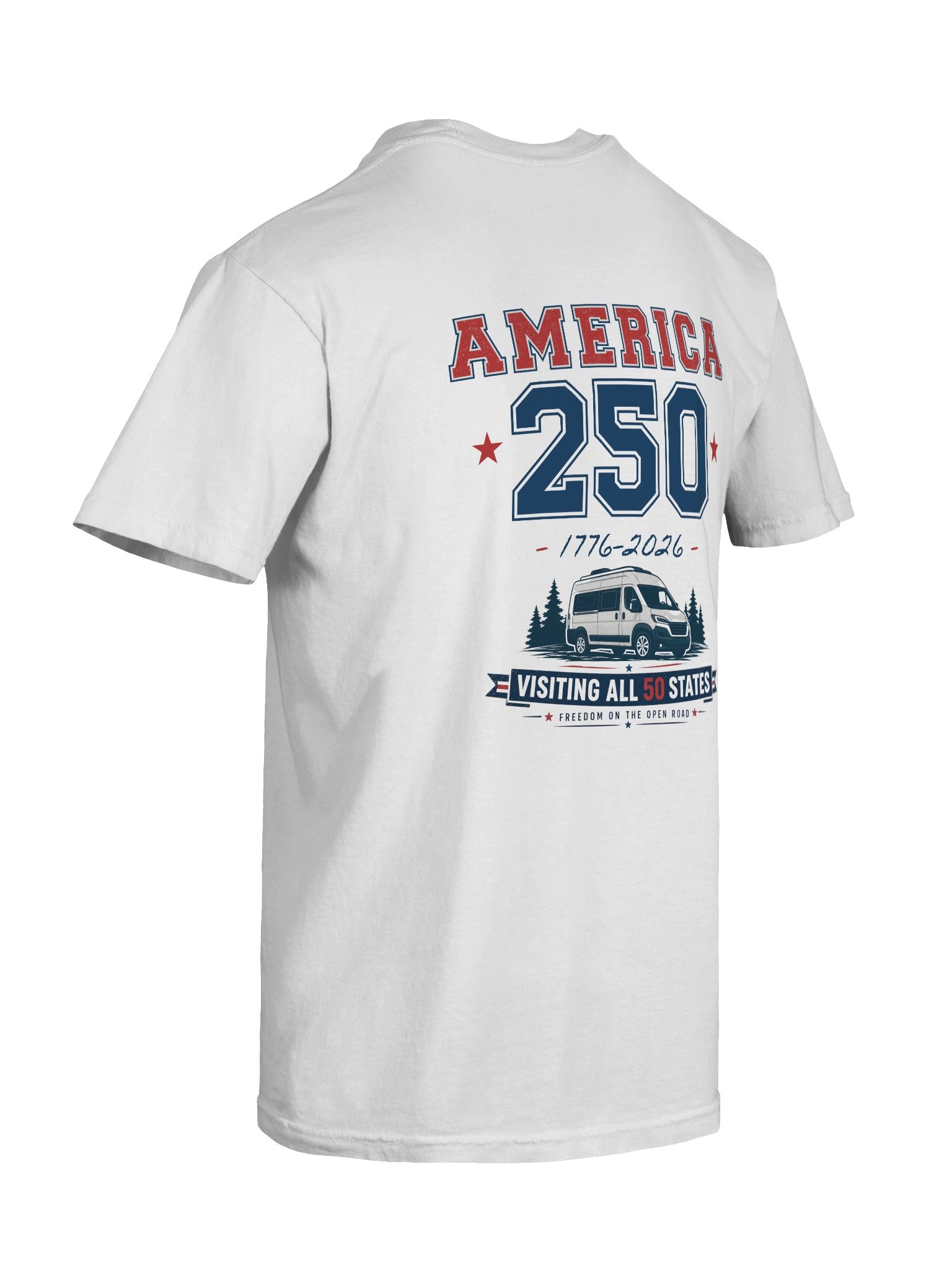 Vancaskeys 250th Anniversary Shirt for 4th of July T-Shirt for Independence Day Tee product image (16)