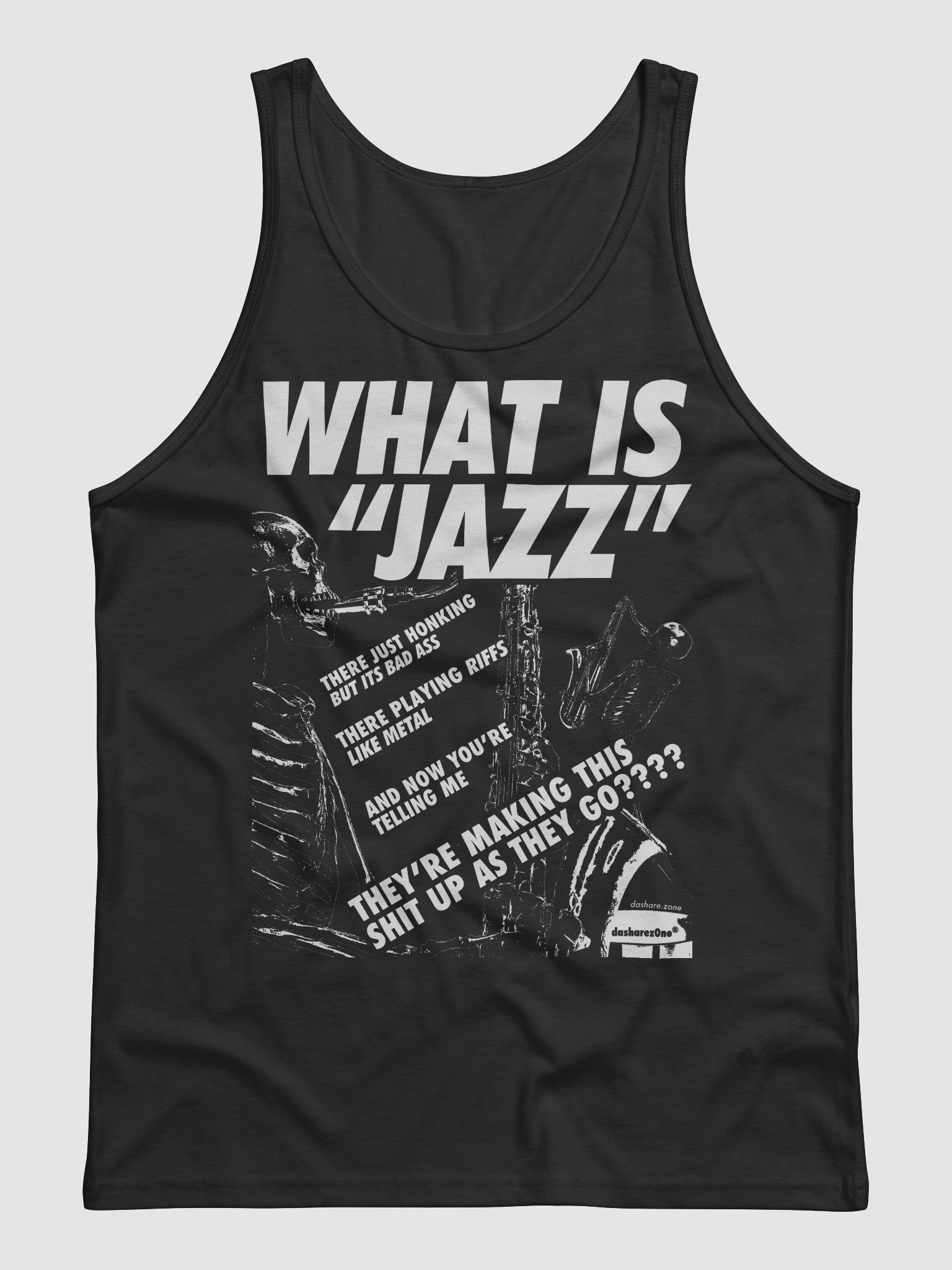 WHAT IS JAZZ - "DA TANK TOP" product image (5)