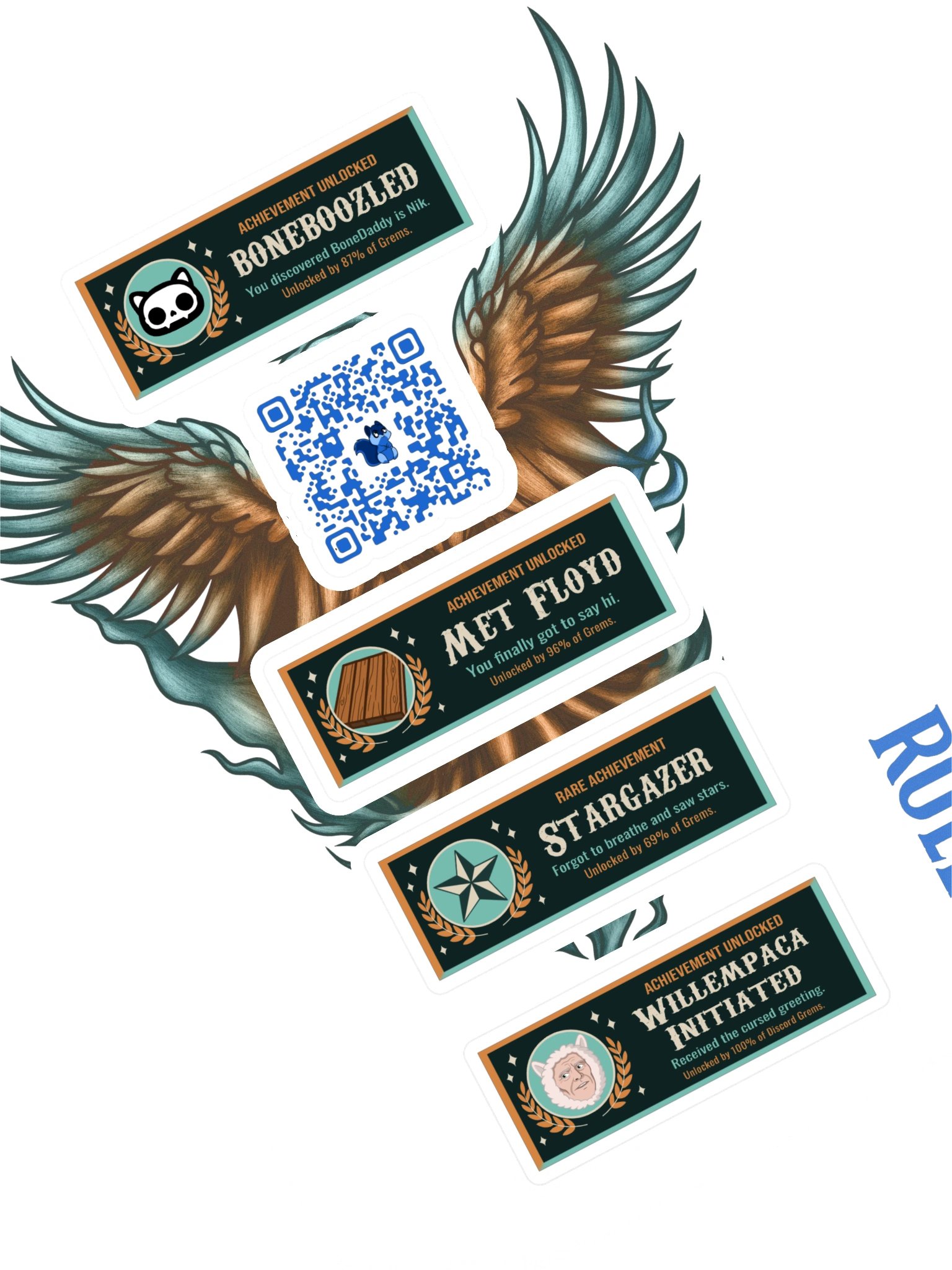 BD Achievement Sticker Sheet product image (1)