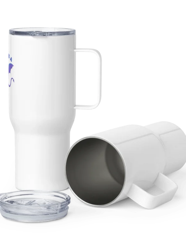 "My Demon is a Cinnamon Roll" Tumbler - Lilac text product image (8)