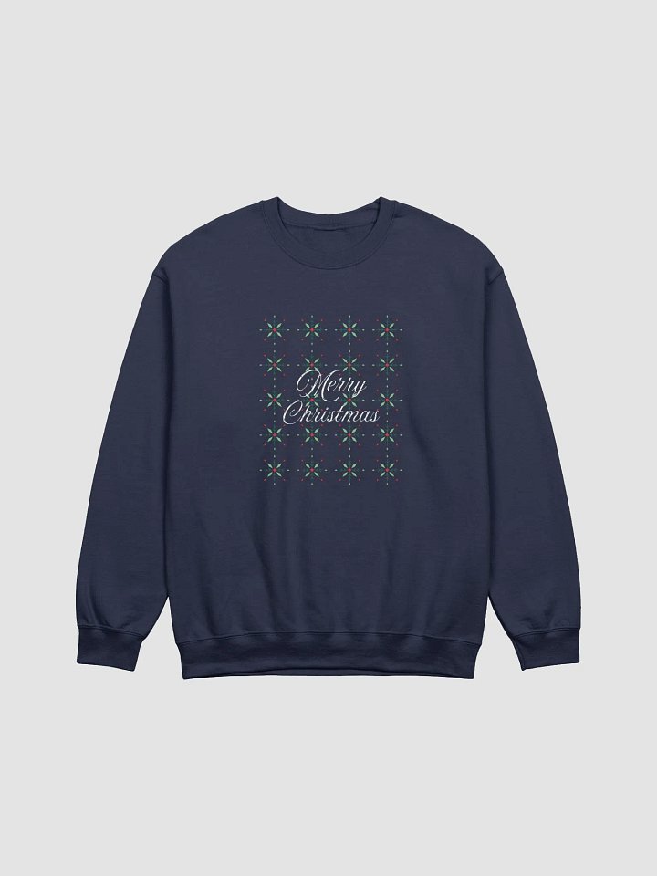 Merry Christmas Floral Crewneck product image (1)