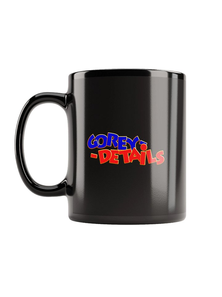 Bear and Bird - Black Glossy Mug product image (2)