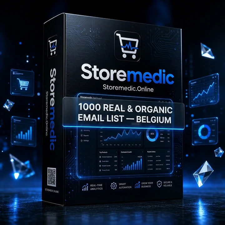 1000 Real & Organic Email List (Belgium) product image (1)