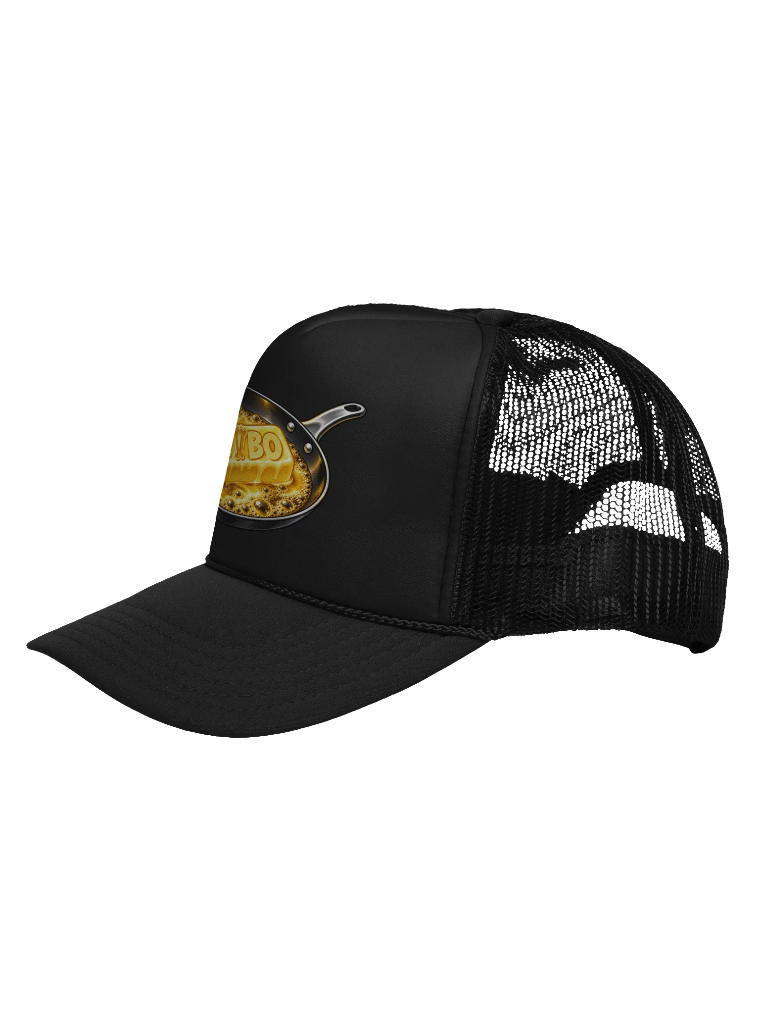 KEVBO X BUTTER "Sizzling Butter" Black FOAM Trucker Snapback Hat product image (3)
