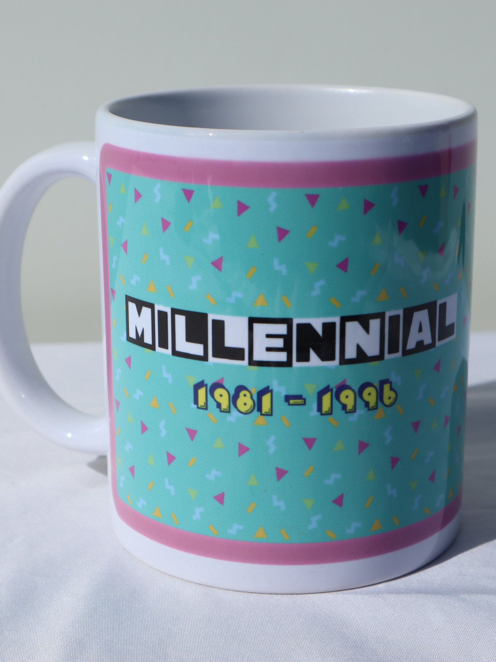 Millennial Theme Mug - Green product image (1)