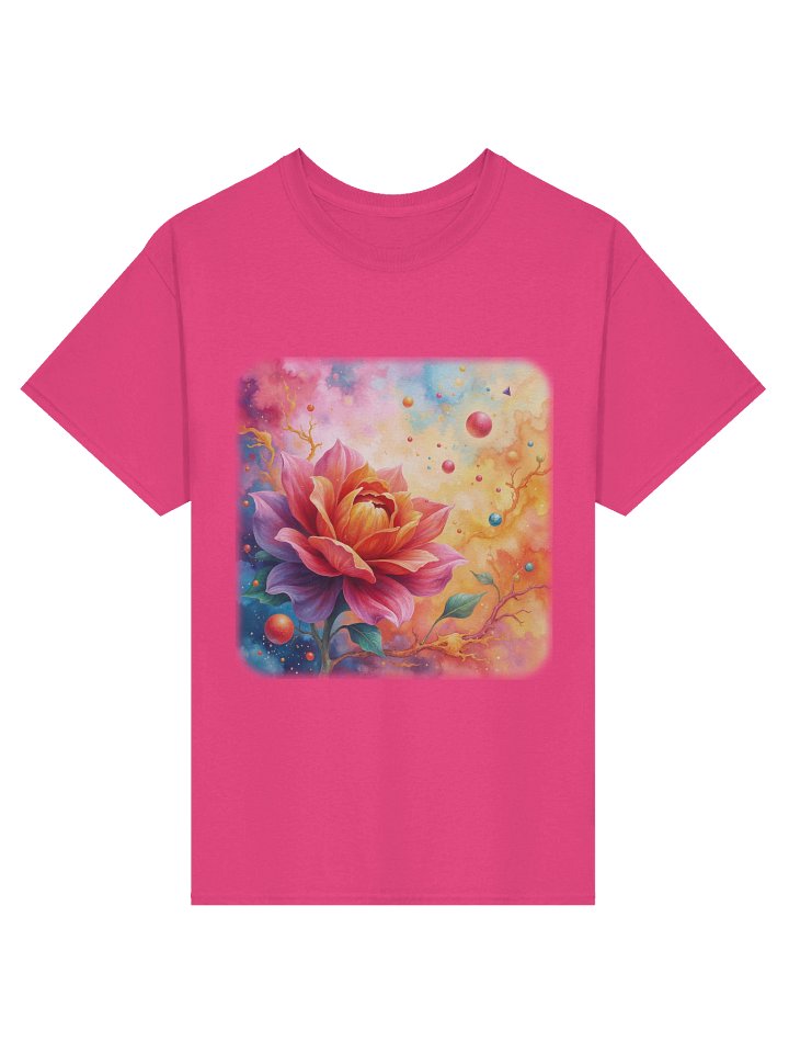 Dreamlike Floral Fusion T-Shirt product image (1)
