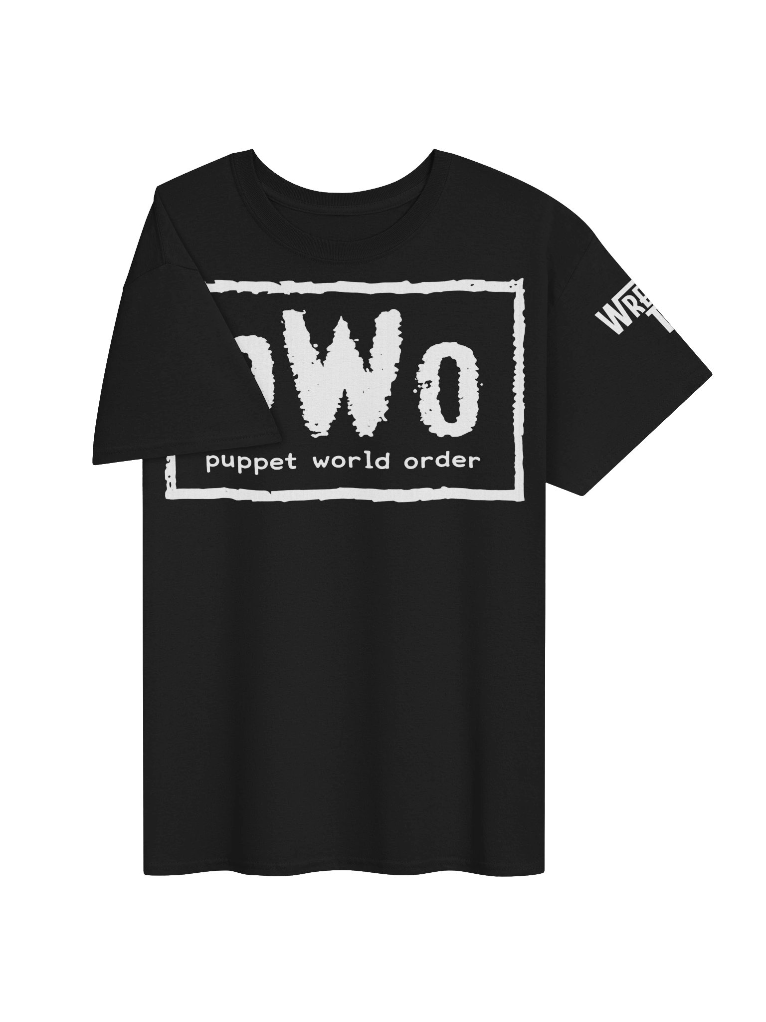 Hobbywood Hogum pWo Tee V2 w/ Sleeve & Back print product image (4)