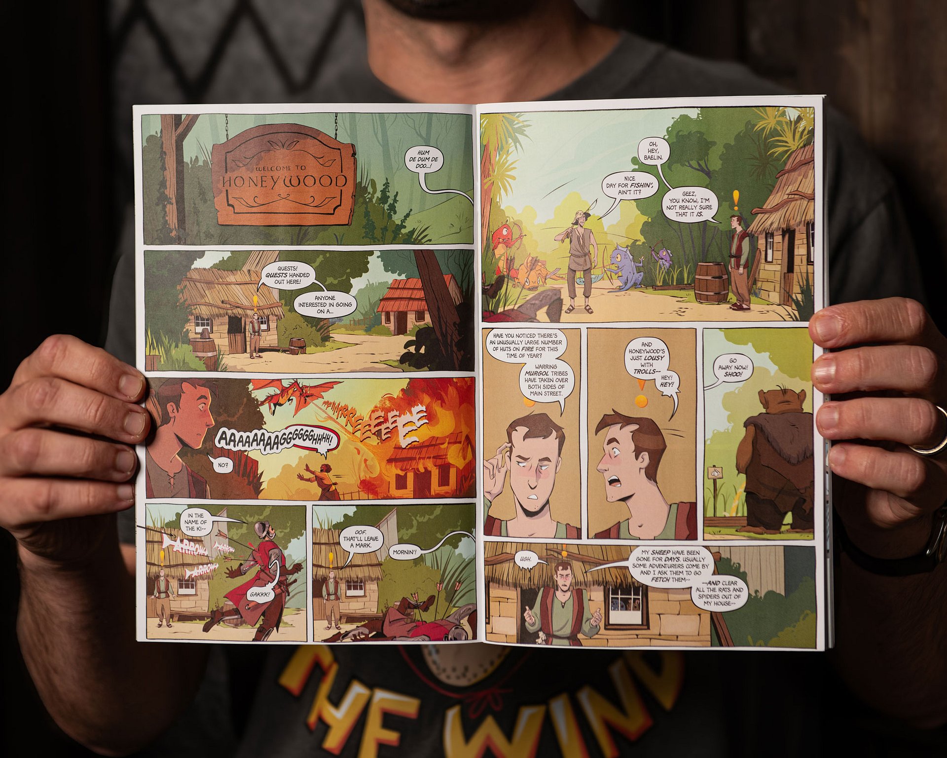 Hero Outage Comic - Standard Cover product image (2)
