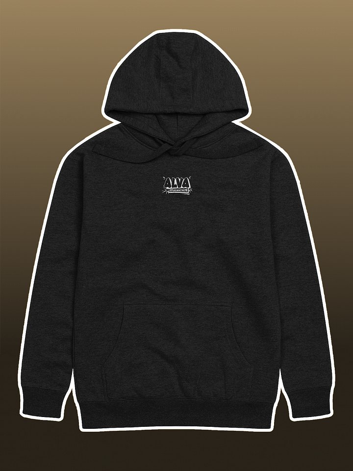 Alva Basic Hoodie - Dark Color / White Logo product image (2)