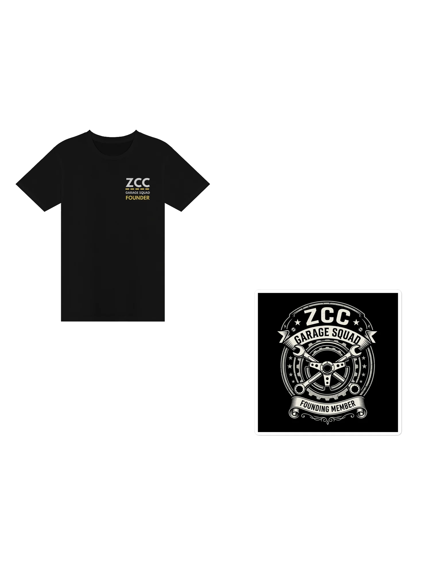 ZCC Garage Squad – Founding Members Bundle product image (1)