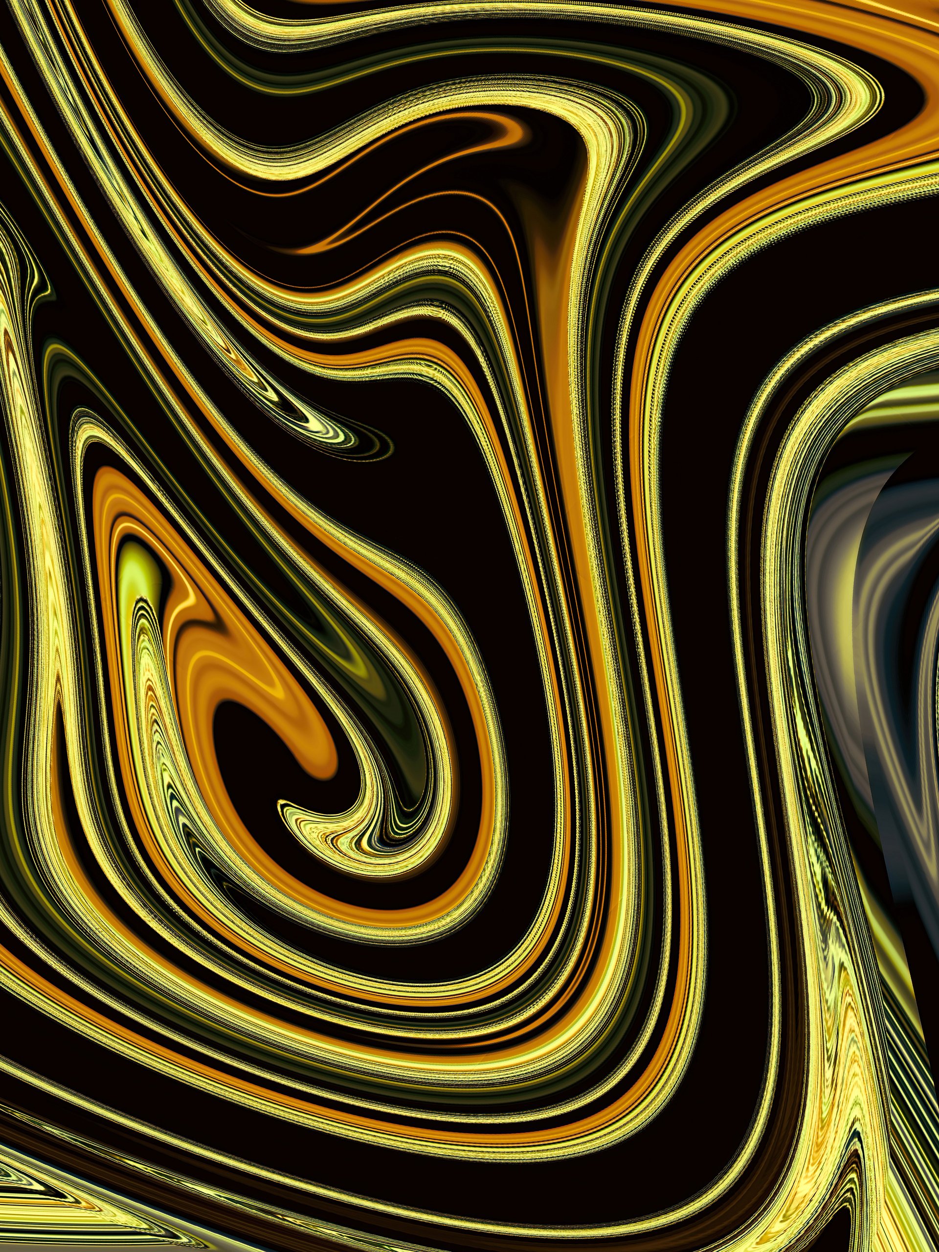 Golden Genesis Swirl | All-Over Bomber Jacket product image (5)