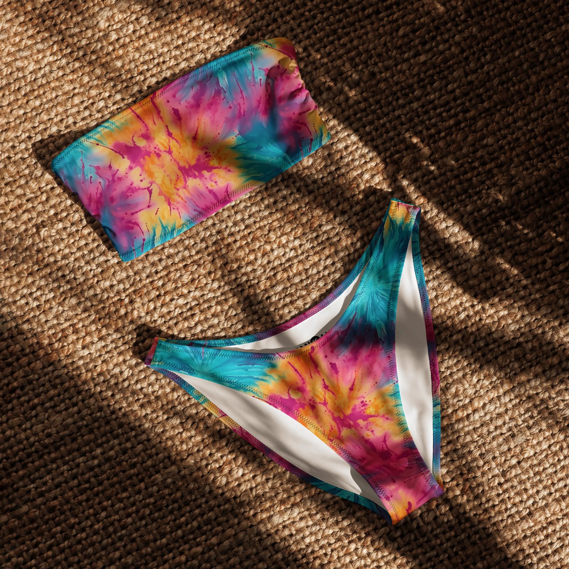 Fearless Glow Bandeau Bikini Set – Limited Summer Flex product image (1)