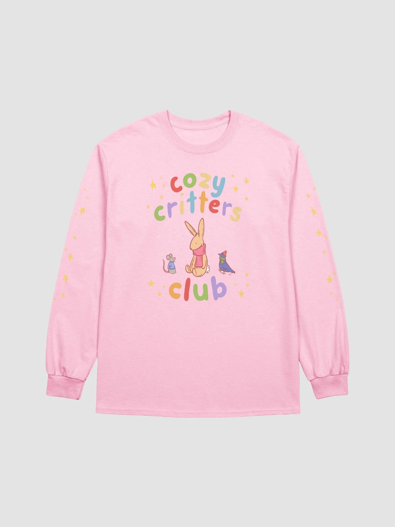 cozy critters club long sleeve product image (1)