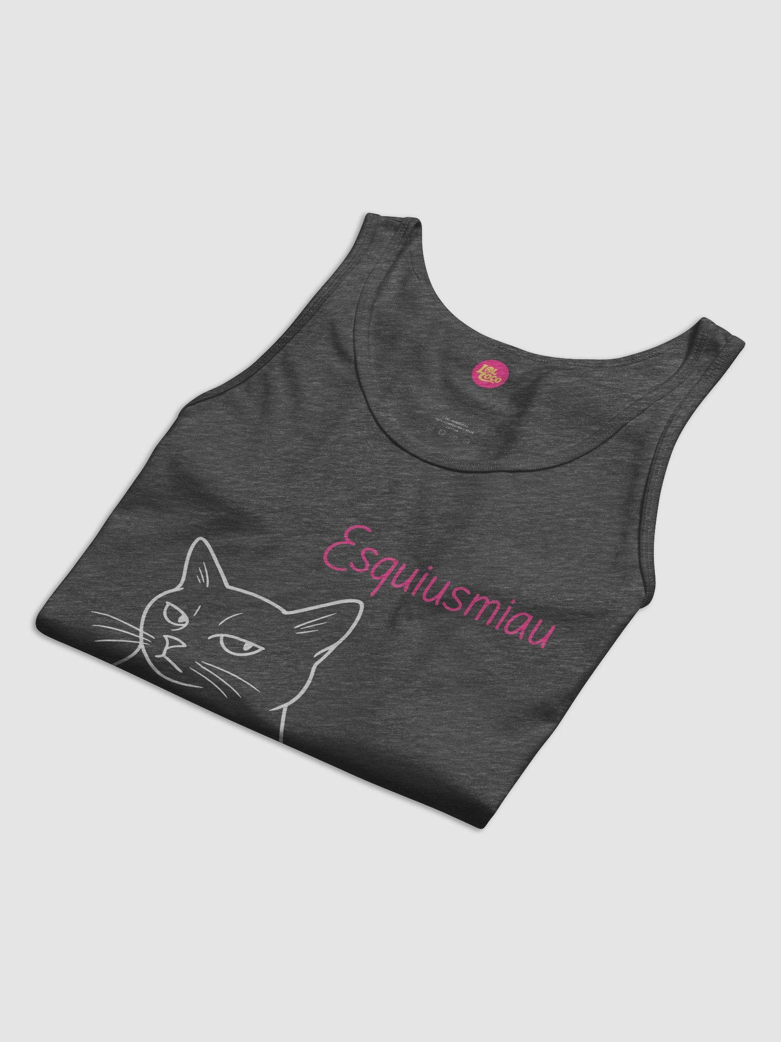 "Esquiusmiau" Tank (Dark) product image (10)