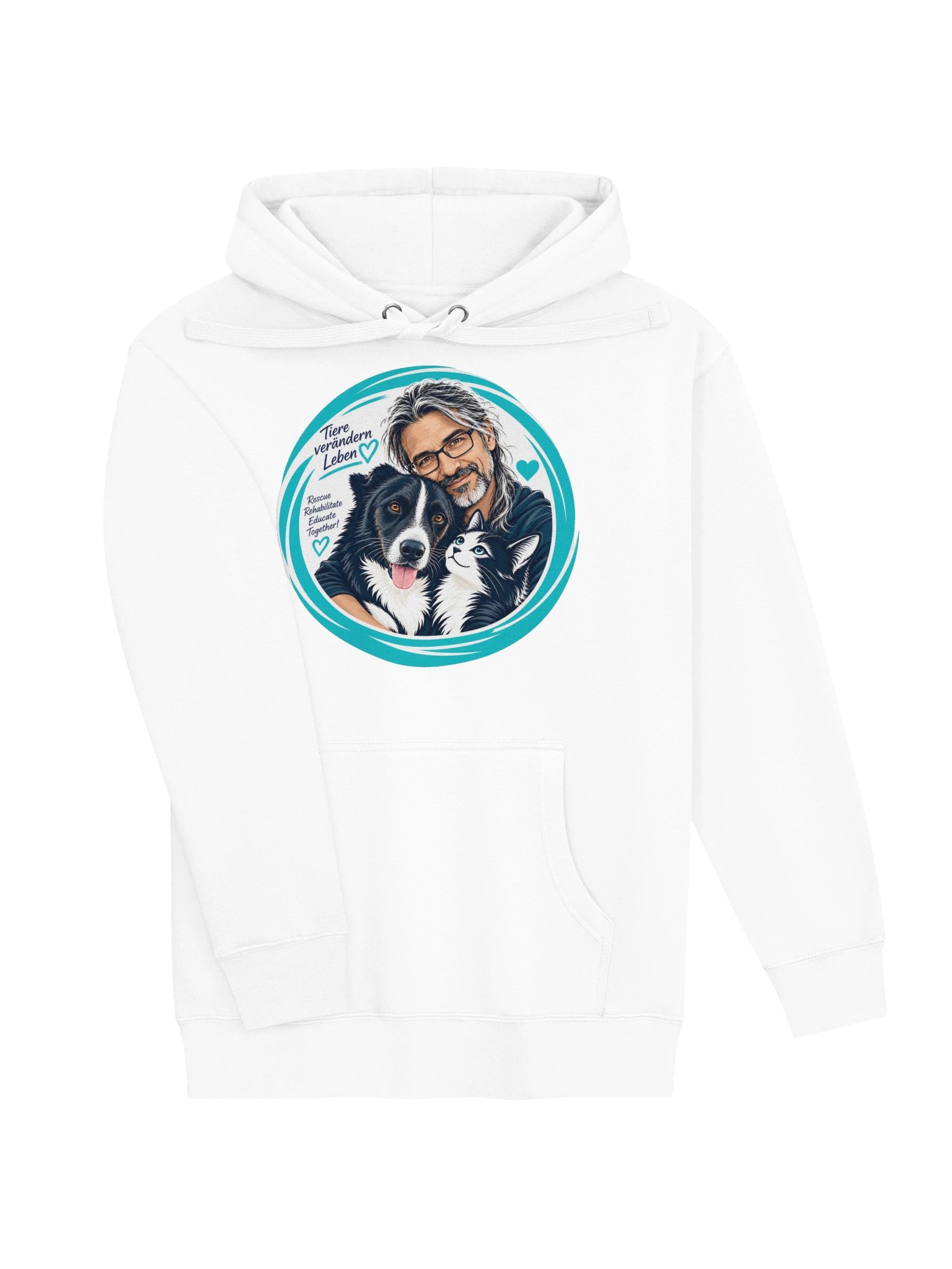 AAS · Tiere verändern Leben – Comic Hoodie product image (2)