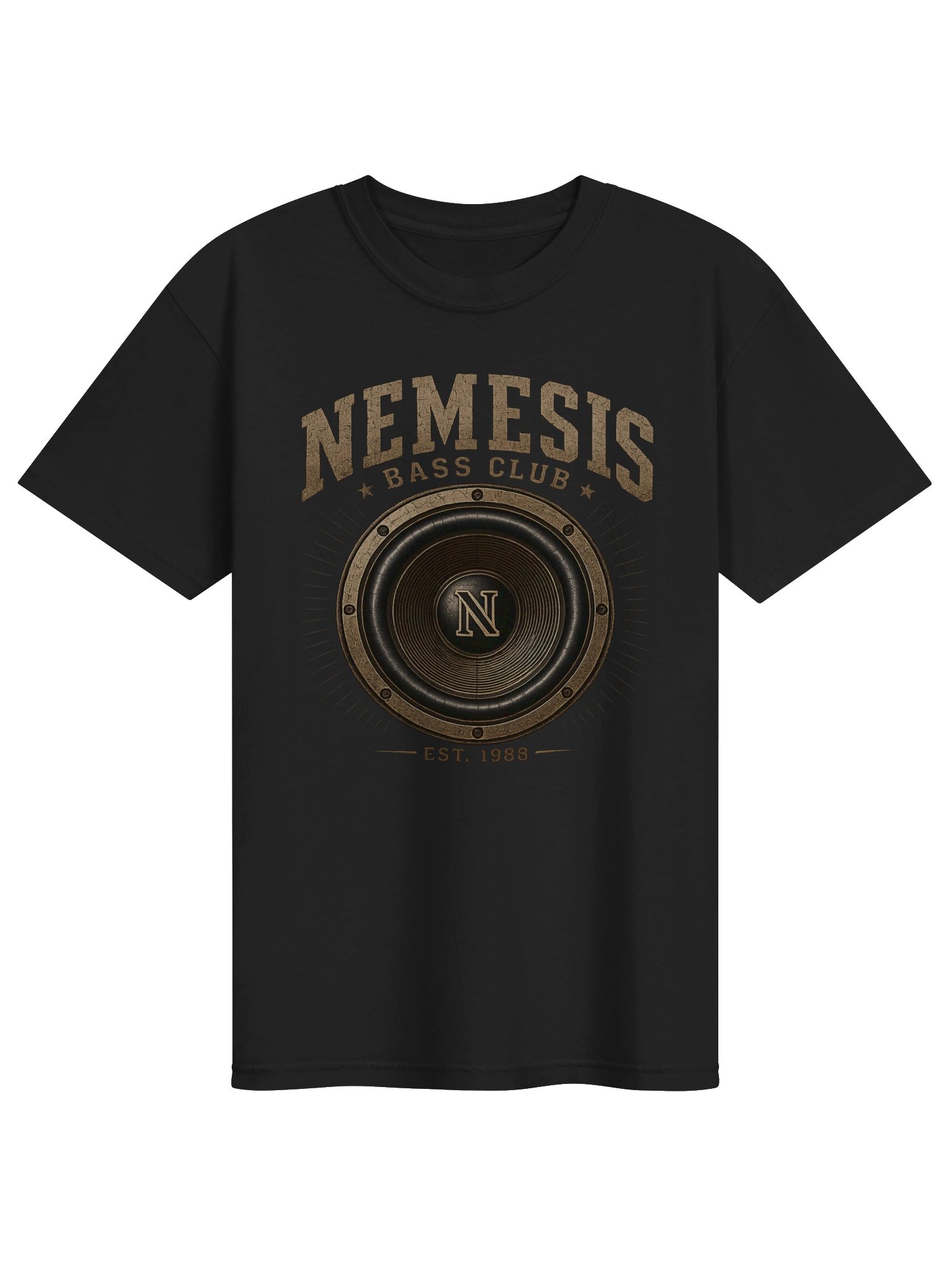Nemesis Bass Club Retro Speaker Tee product image (1)