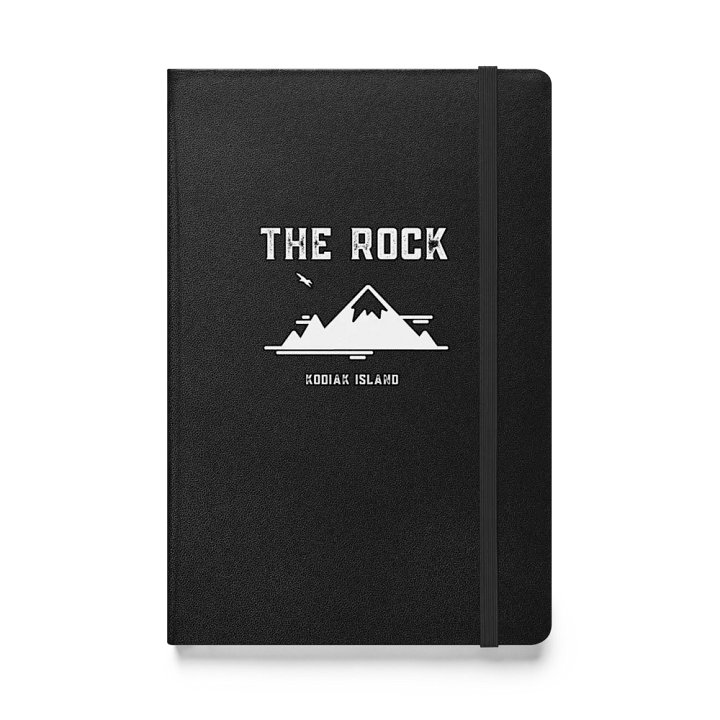 The Rock Hardcover Notebook (White) product image (1)
