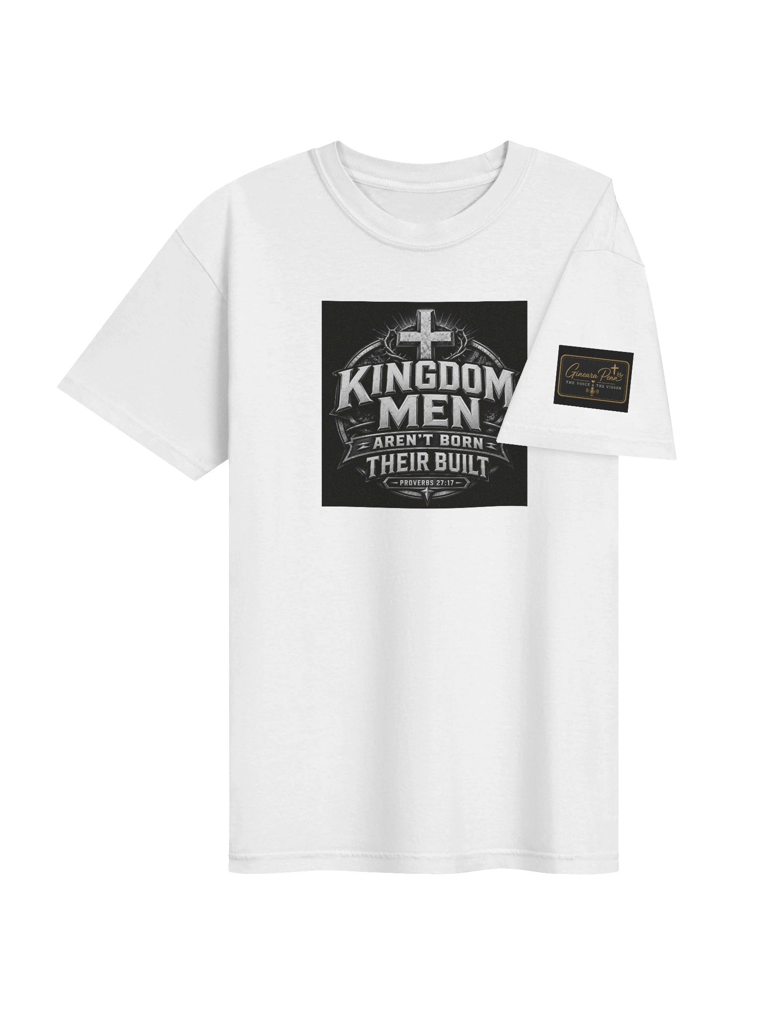 Kingdom Men Tee-White product image (4)