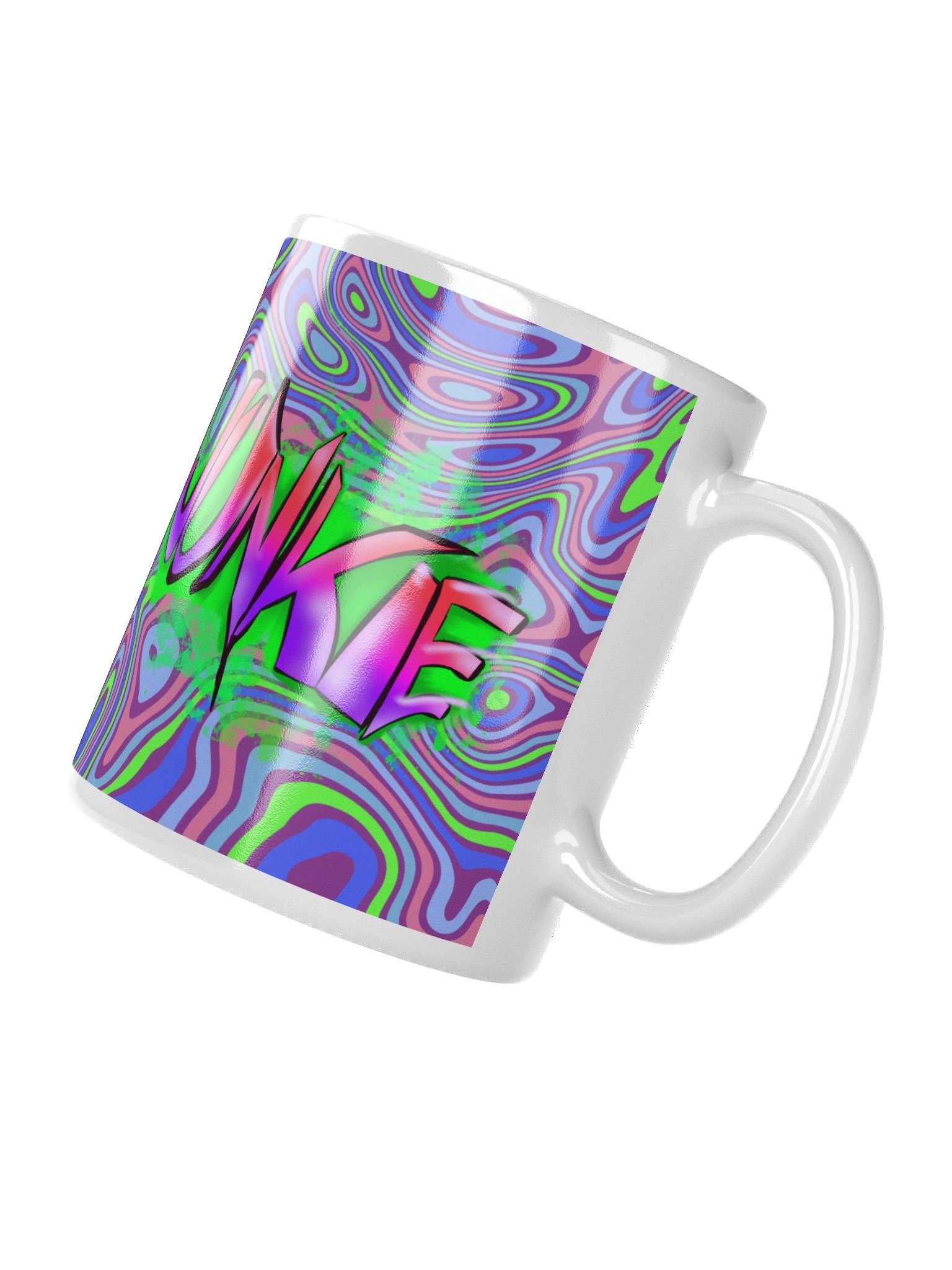“Graffiti Surge” – Junkie Project Mug product image (3)