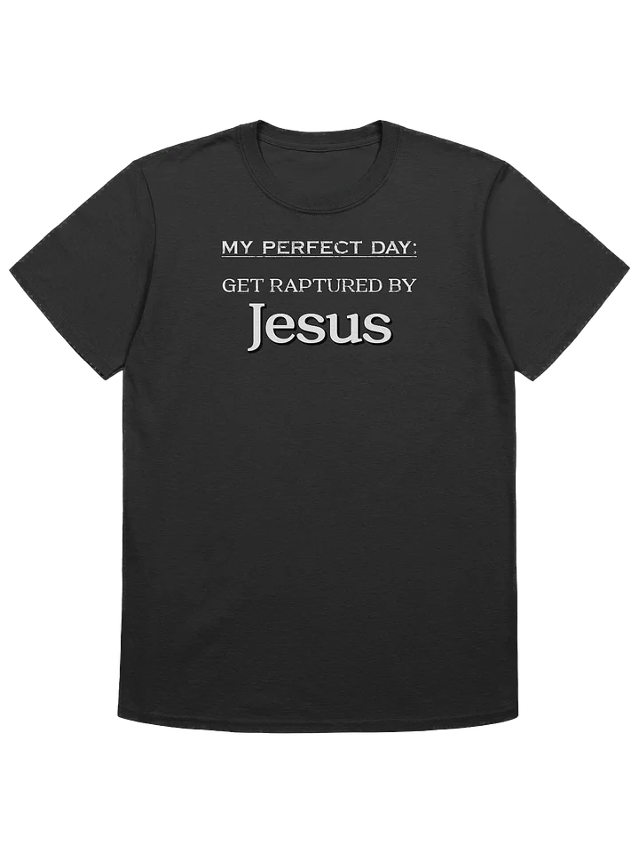 My Perfect Day: Get Raptured By Jesus T-Shirt product image (1)