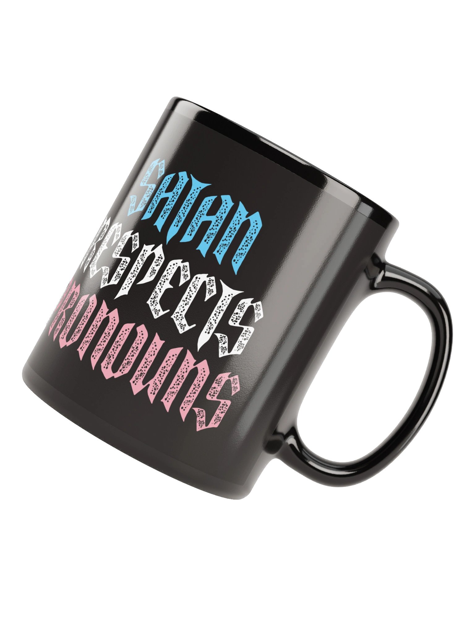 Satan Respects Pronouns Mug product image (11)