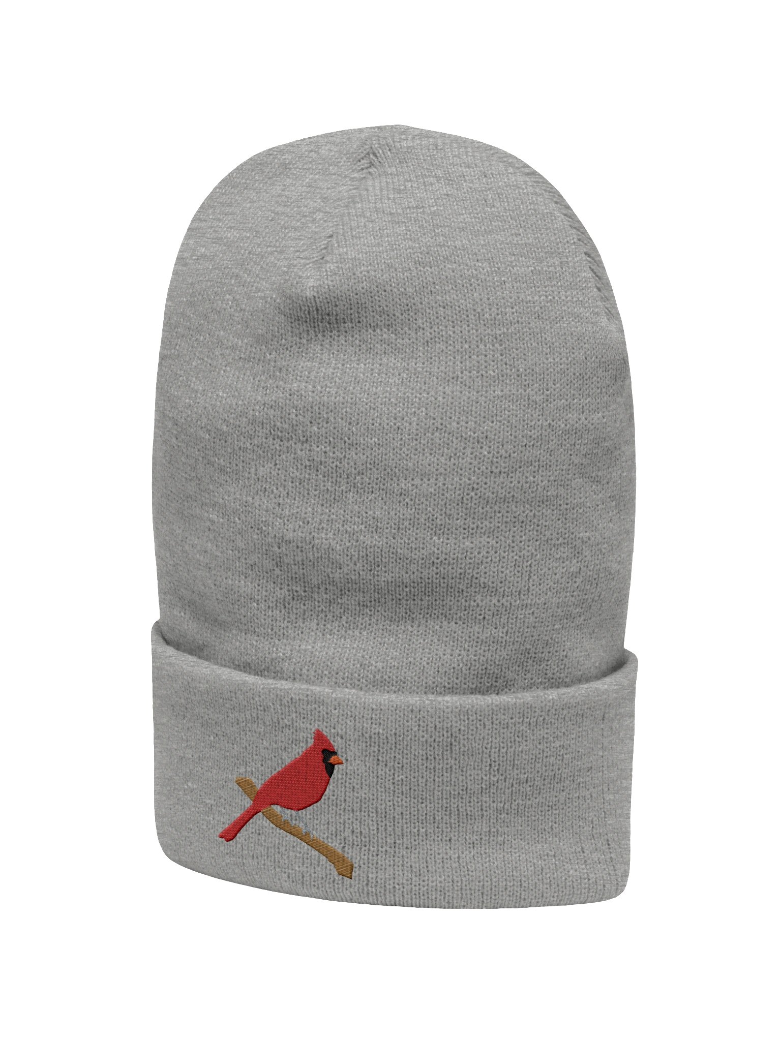 Northern Cardinal Embroidered Beanie | Winter Bird Hat | Bird Lover Gift product image (37)