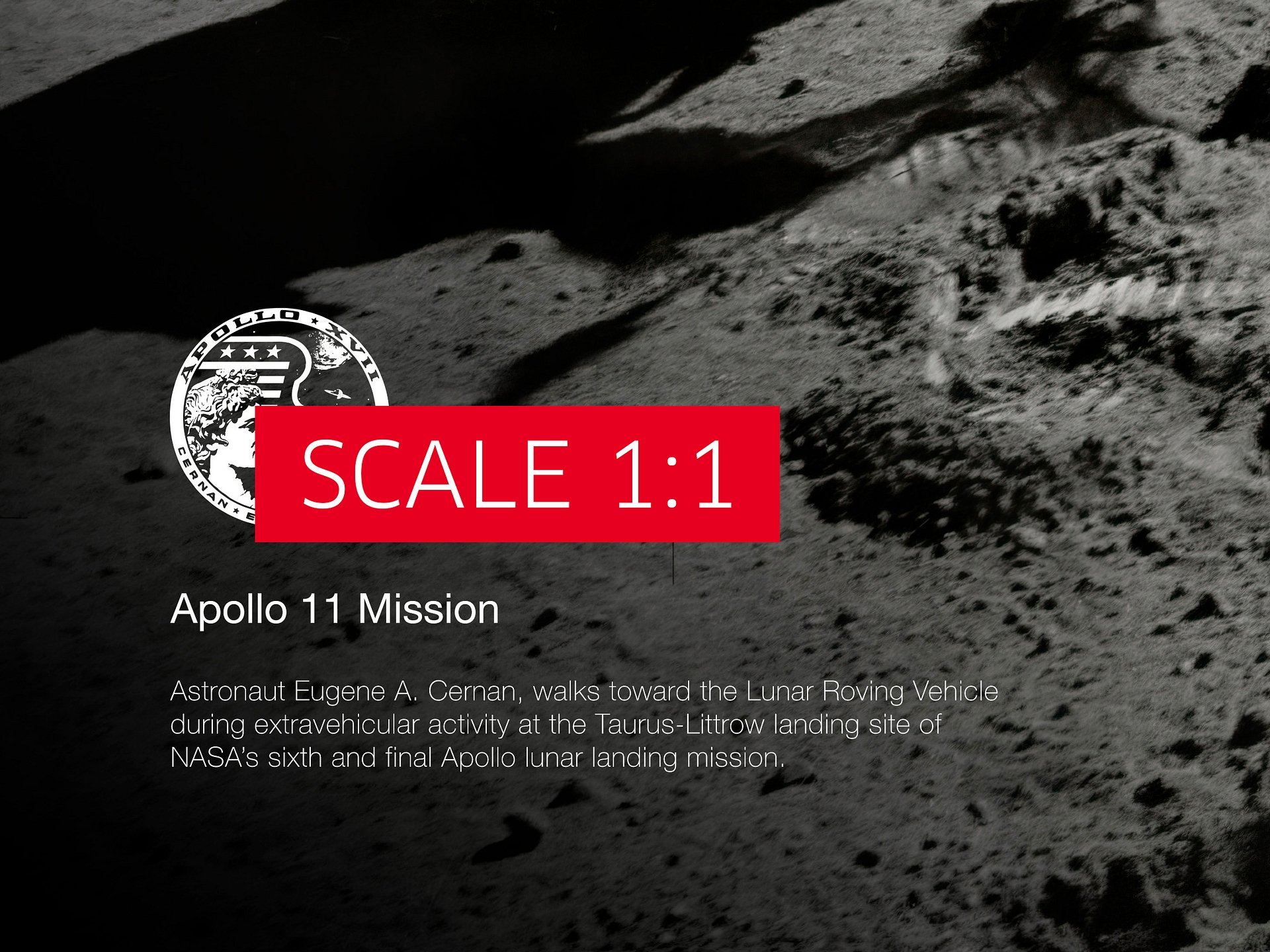 NASA Apollo 17: Astronaut Eugene A. Cernan, Last astronaut on the Moon, 1972 — space poster, space art, photo poster, NASA print product image (6)