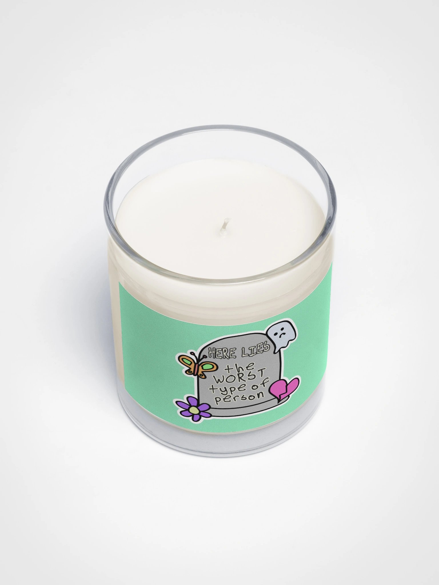"Worst Type of Person" Soy Wax Candle product image (3)