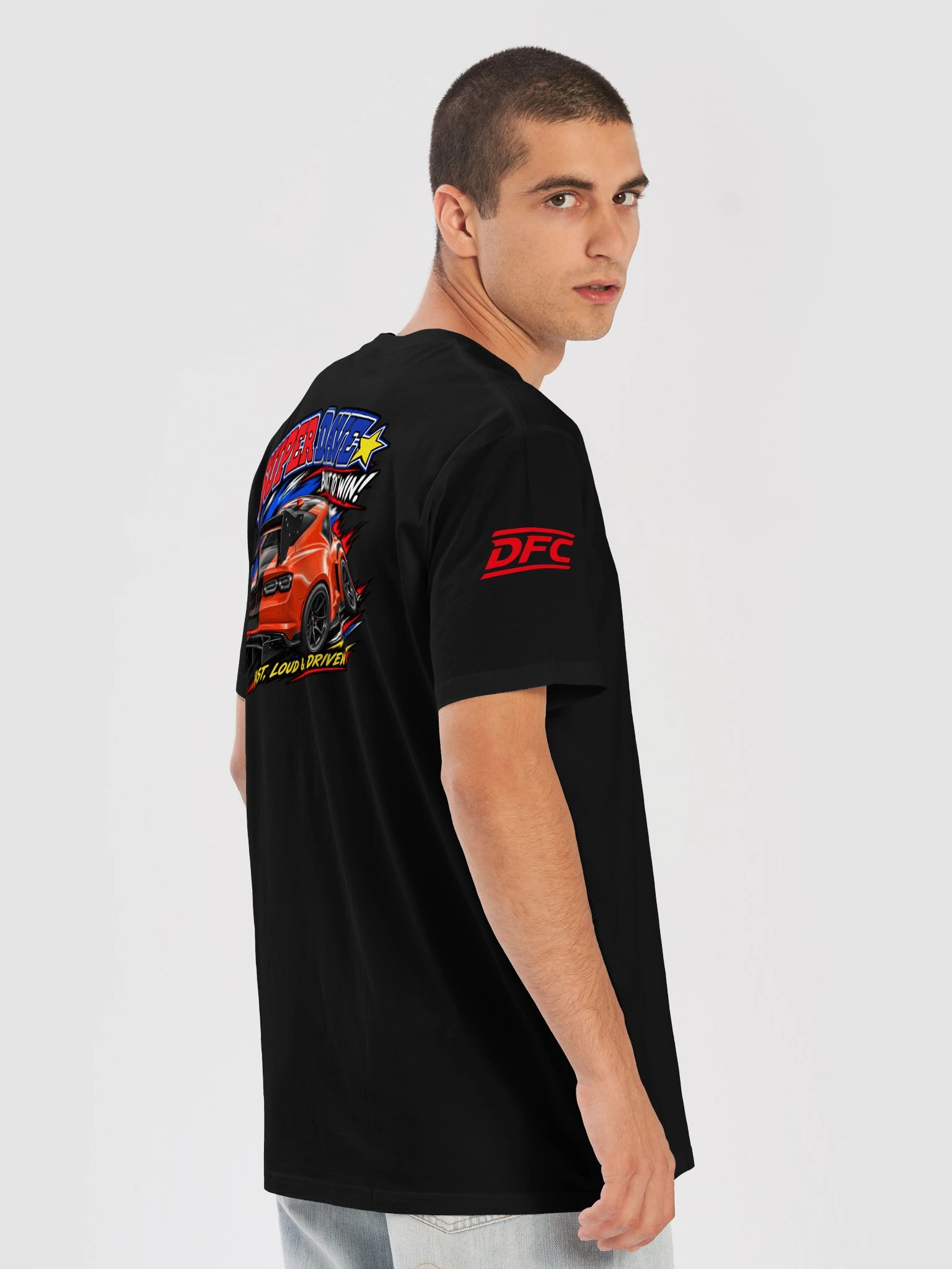 Super Dave – Built to Win Race Team Tee product image (8)