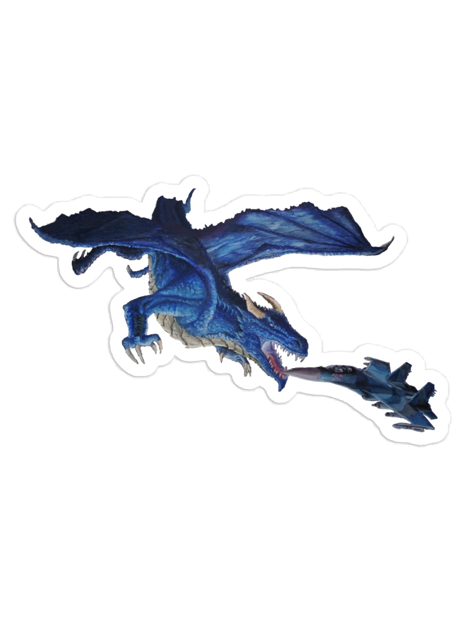 Dragon's Wrath - Vinyl Decal product image (1)