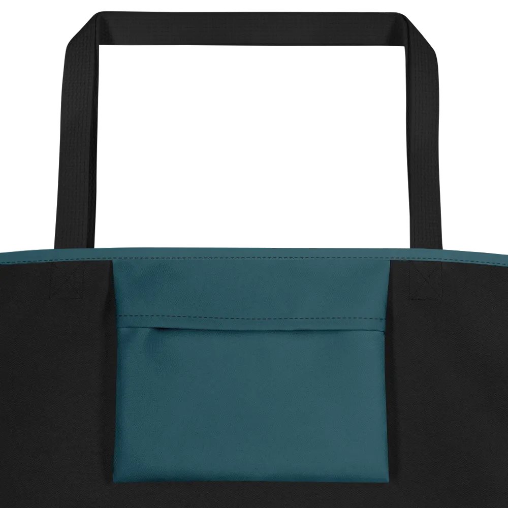 Large Tote Bag w/ Pocket LTFB0119 product image (2)