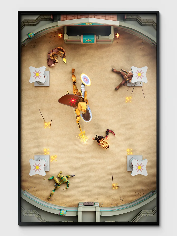 Into the Fray | Fortis Colosseum Poster product image (1)