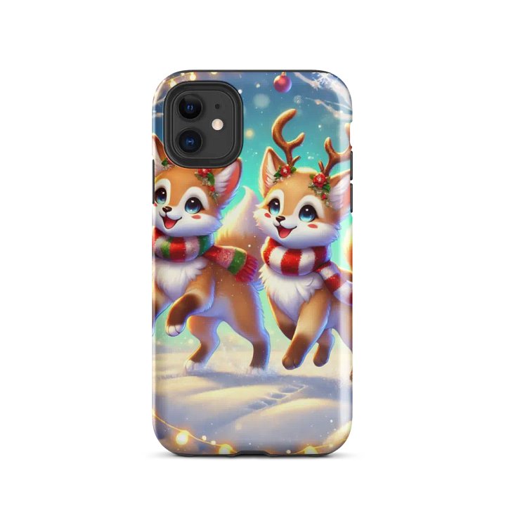 Festive Fox Friends iPhone Tough Case – Holiday Spirit product image (24)