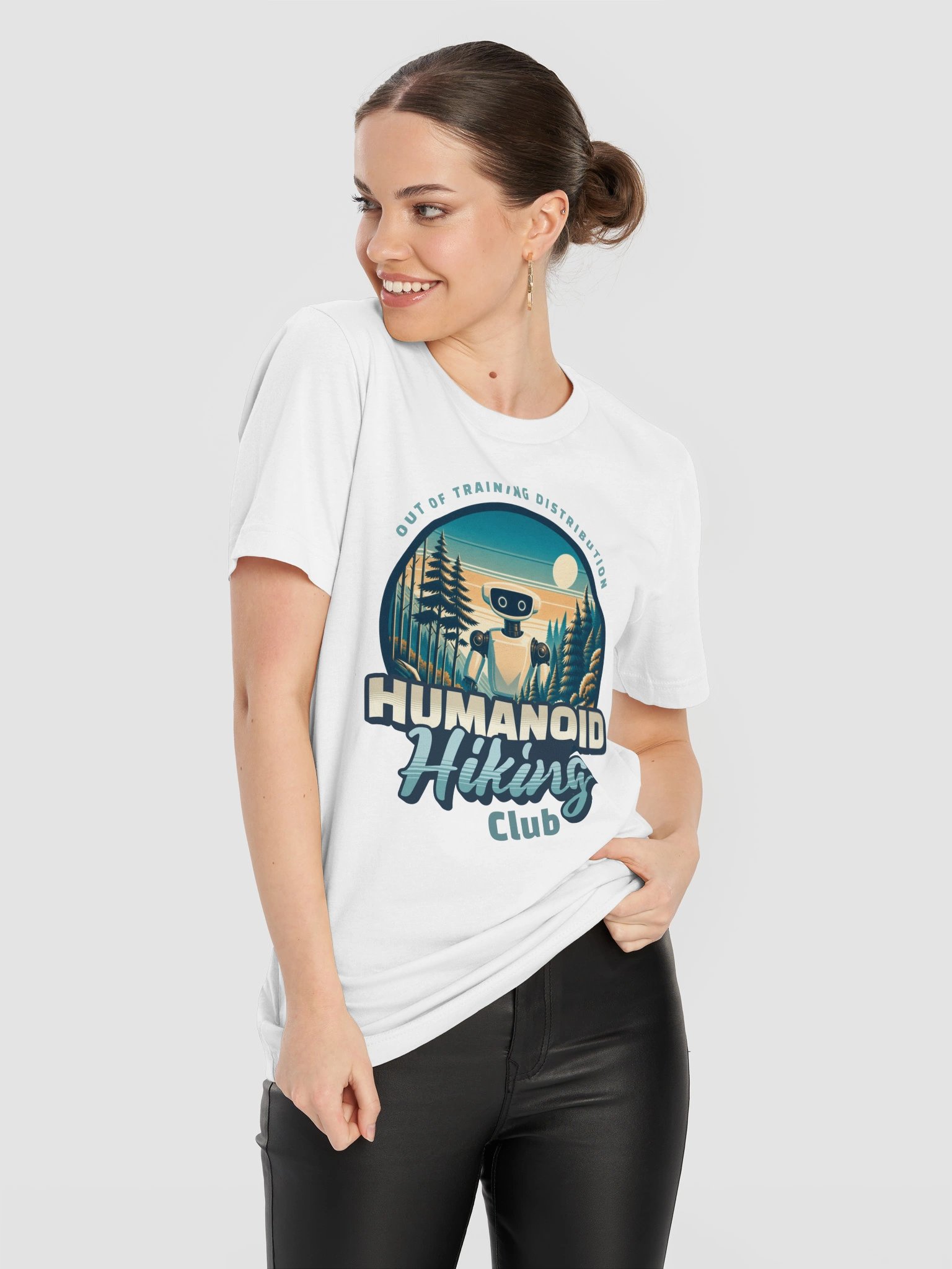 Out of Training Distribution | Humanoid Hiking Club Tee product image (11)