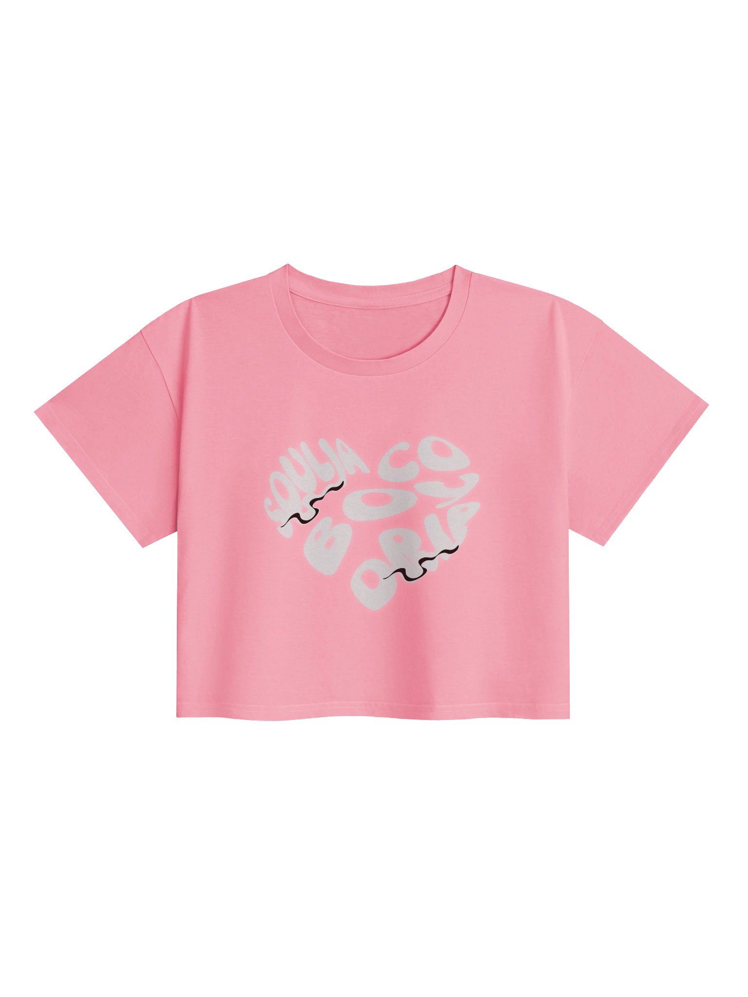 SOULJABOYDRIPCO Heart Cropped Tee product image (17)