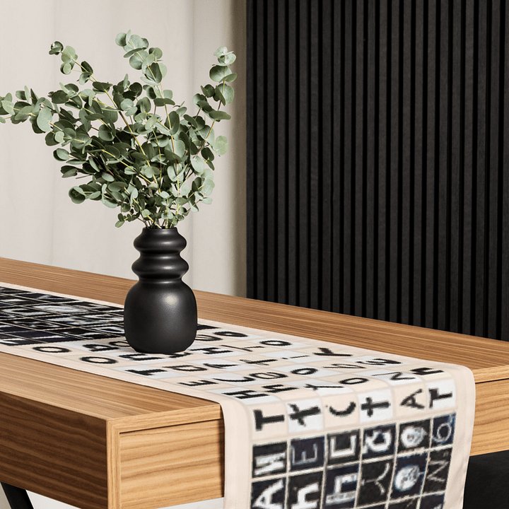 The Tooth Can Bite Table Runner product image (1)