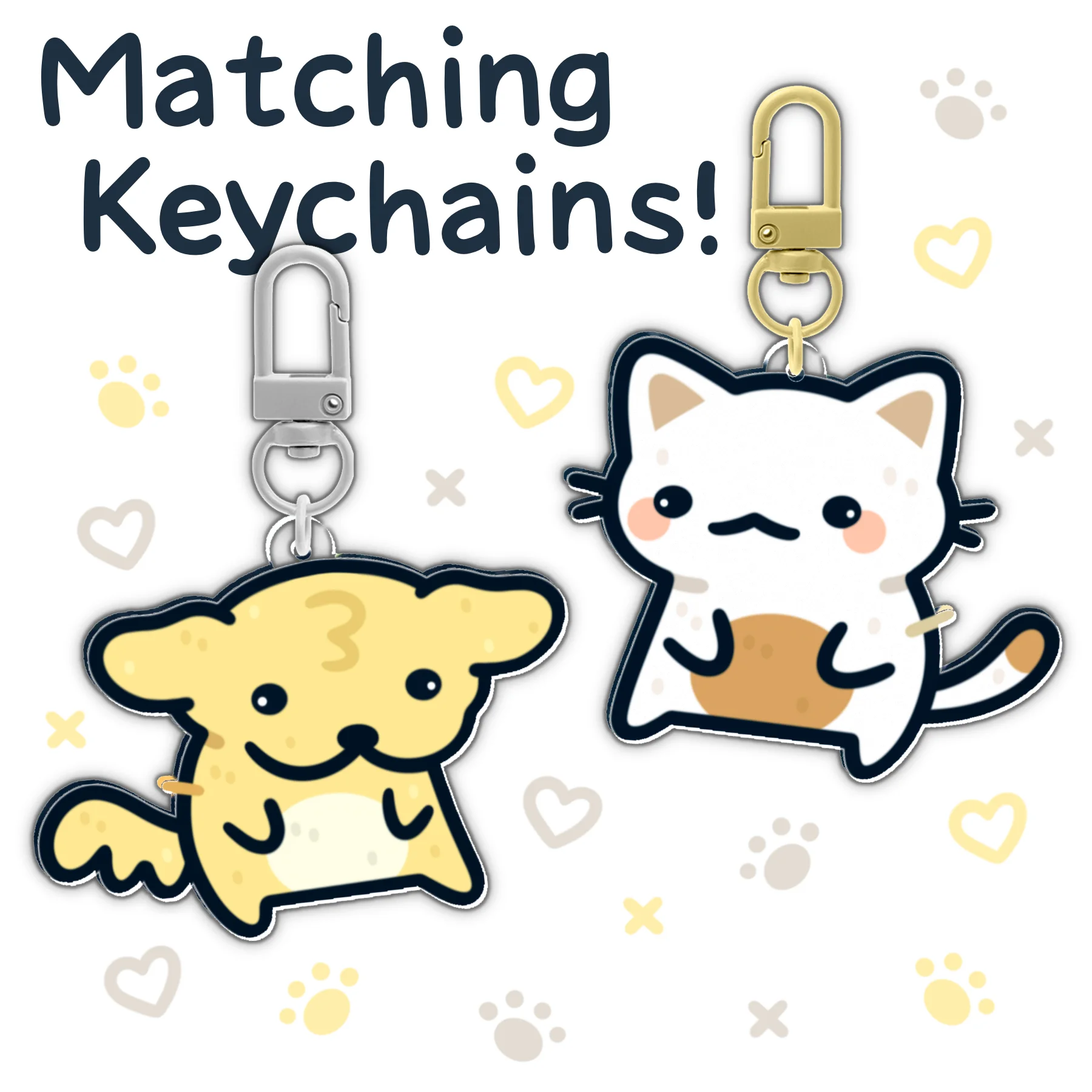 Suni & Luna Matching Keychains product image (1)