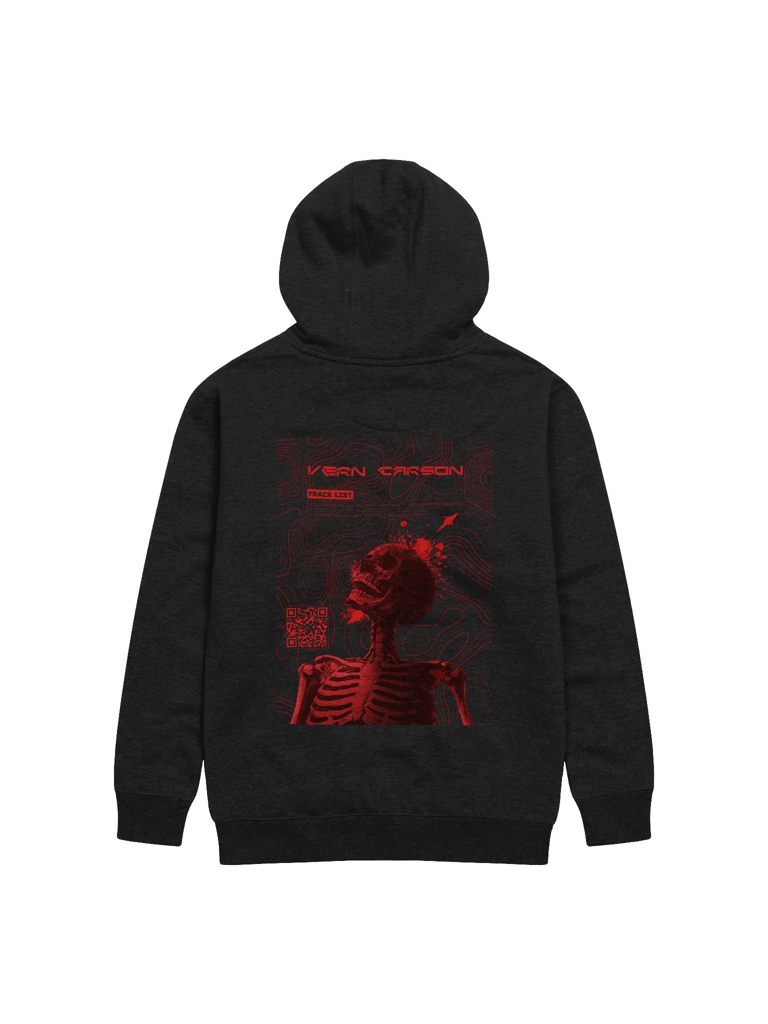 Music To Kill Rich People To - Black UNISEX Hoodie [Family Friendly] product image (4)