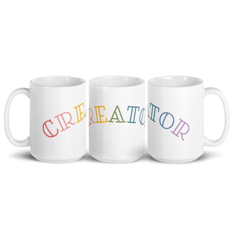 The Creator XL Glossy Mug product image (1)