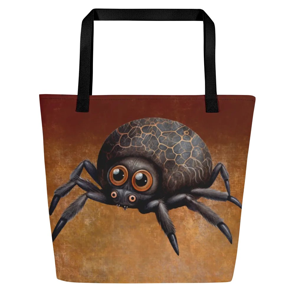 Spooky Moth & Spider Tote Bag. product image (1)